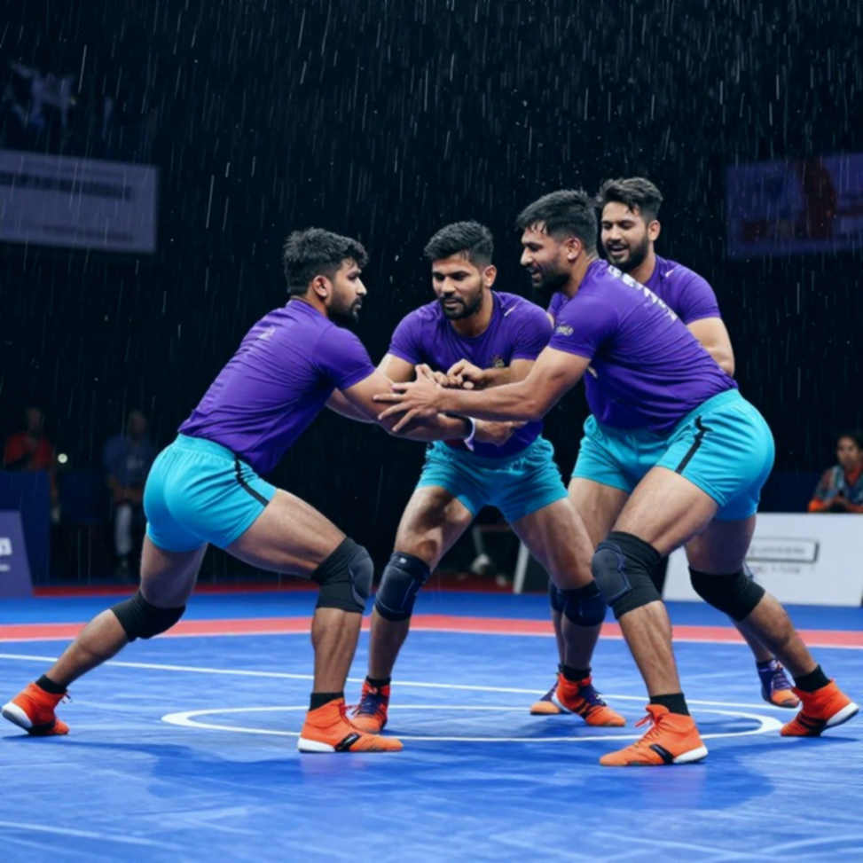 अहमदाबाद, दिन-1: 89 अंकों का मैच, 23 अंकों का एक रेडर, और तीन टीमें जो सिर्फ़ इसलिए ऊपर हैं क्योंकि वे खेली नहीं